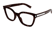 Saint Laurent SL 748 Eyeglasses - Havana / Transparent (002)