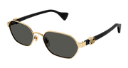 Gucci GG1593S Sunglasses - Gold / Grey (001)