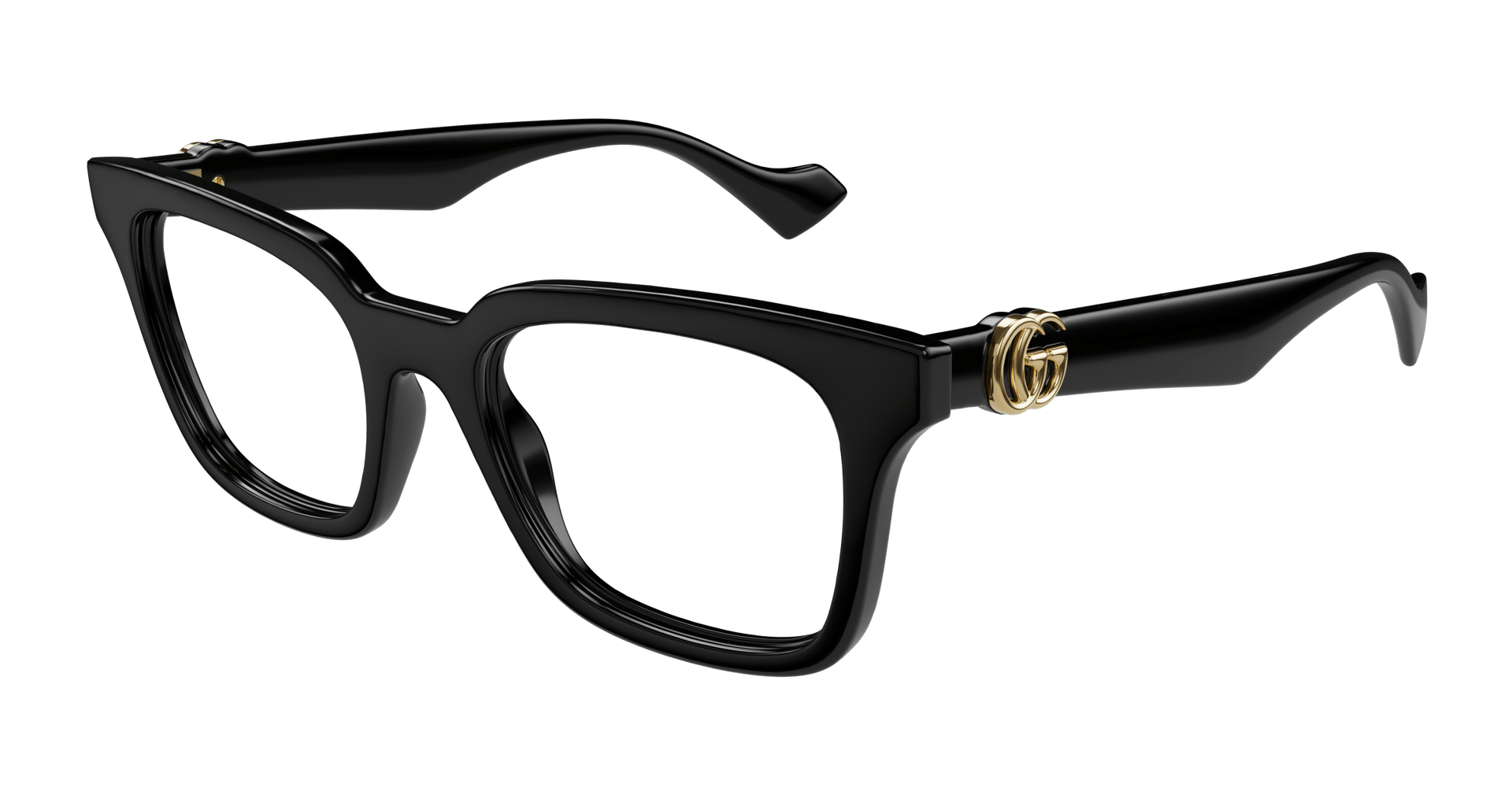 Gucci GG1728O Eyeglasses - Black / Transparent (001)