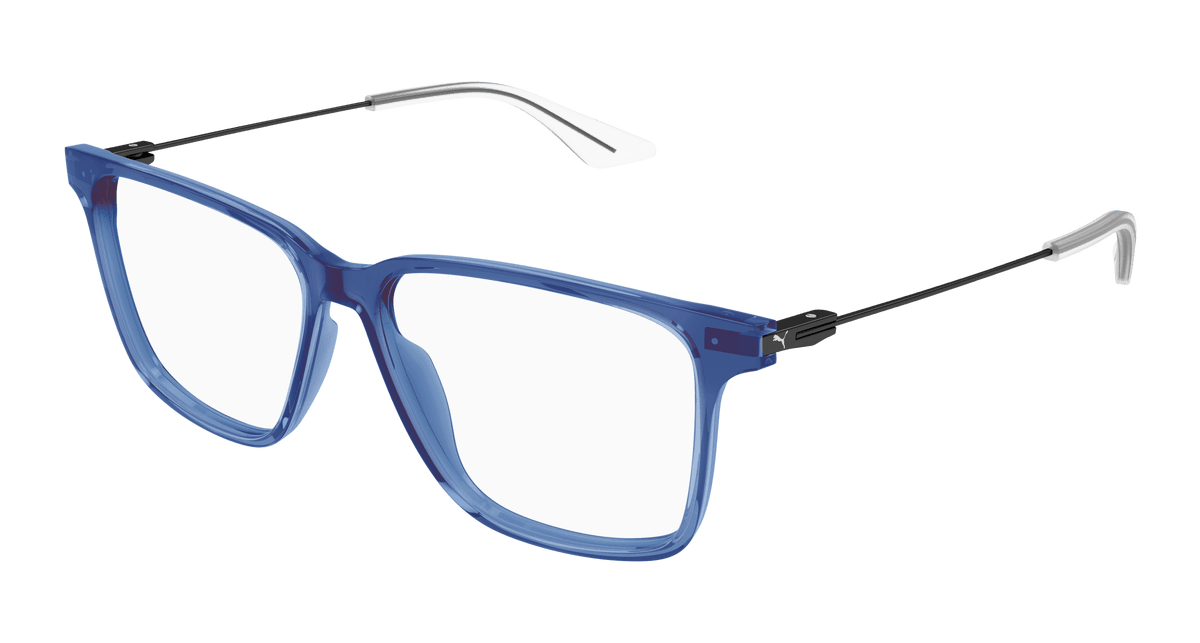 Puma PU0451O Eyeglasses - Grey / Transparent (004)