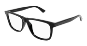 Alexander McQueen AM0463O Eyeglasses - Black / Transparent (001)