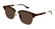 Gucci GG1499SK Sunglasses - Gold / Brown (002)