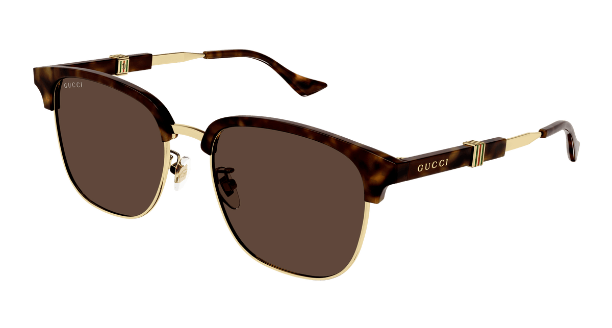 Gucci GG1499SK Sunglasses - Gold / Brown (002)