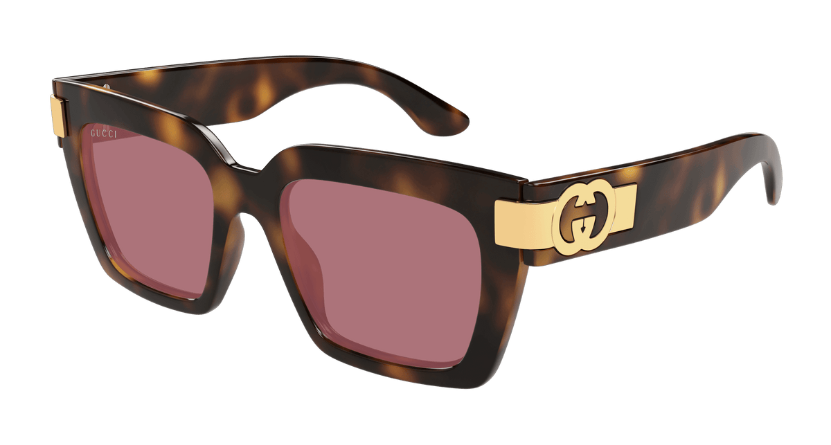 Gucci GG1689S Sunglasses - Havana / Violet (002)