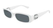 Gucci GG1661S Sunglasses - White / Grey (003)