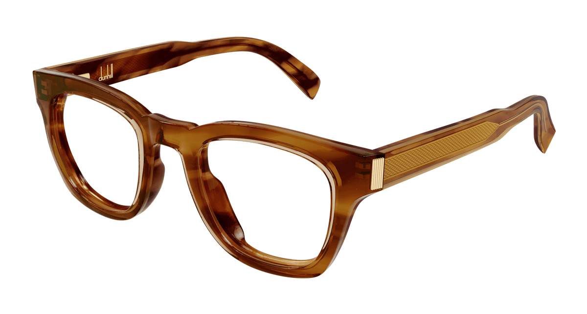 Dunhill DU0081O Eyeglasses - Havana / Transparent (003)