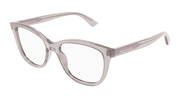Alexander McQueen AM0487O Eyeglasses - Grey / Transparent (003)