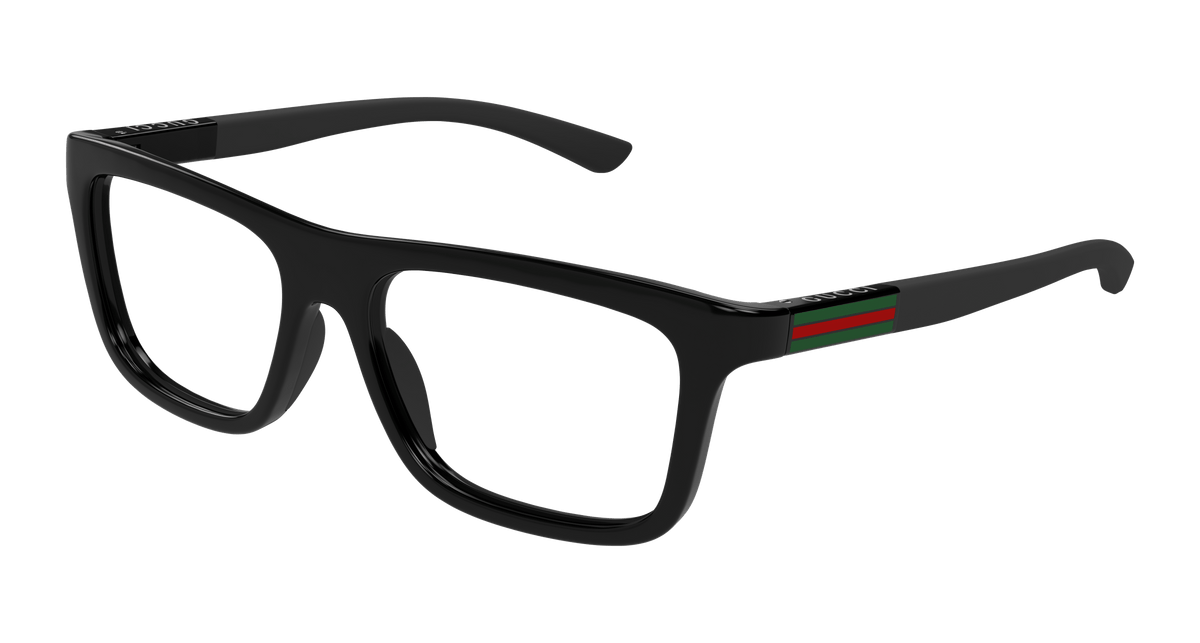 Gucci GG1737O Eyeglasses - Black / Transparent (001)