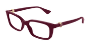 Cartier CT0525O Eyeglasses - Burgundy / Transparent (007)