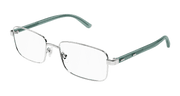 Gucci GG1586O Eyeglasses - Silver / Transparent (006)
