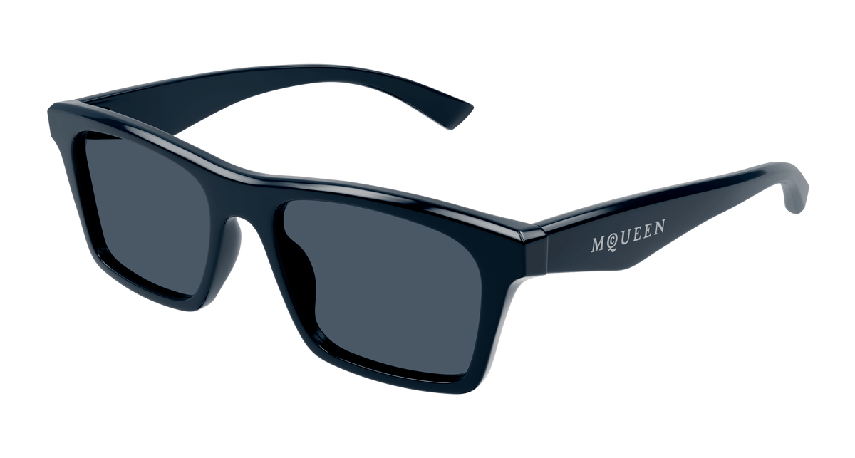 Alexander McQueen AM0472S Sunglasses - Blue (005)