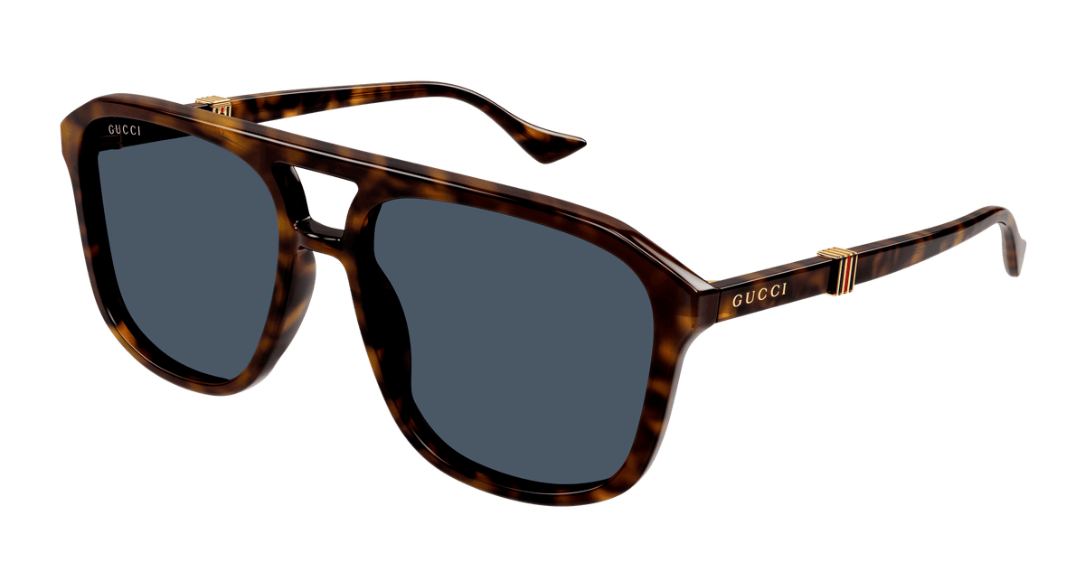 Gucci GG1494S Sunglasses - Havana / Blue (002)