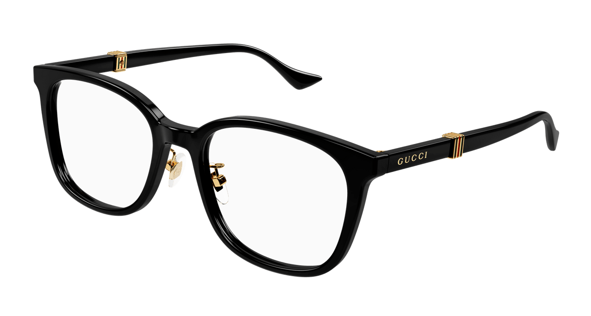Gucci GG1500OK Eyeglasses - Black / Transparent (001)