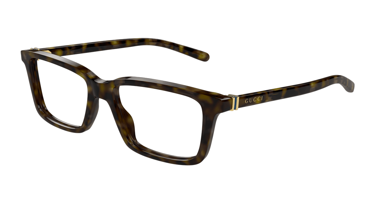 Gucci GG1672O Eyeglasses - Havana / Transparent (002)