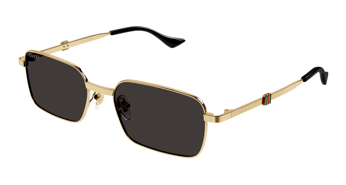 Gucci GG1495S Sunglasses - Gold / Grey (001)