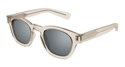 Saint Laurent SL 746 Sunglasses - Beige / Silver (004)