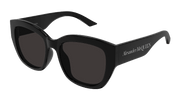 Alexander McQueen AM0451SA Sunglasses - Black / Grey (001)