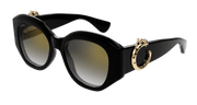 Cartier CT0502S Sunglasses - Black / Grey (001)