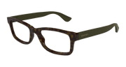 Gucci GG1717O Eyeglasses - Havana / Transparent (004)