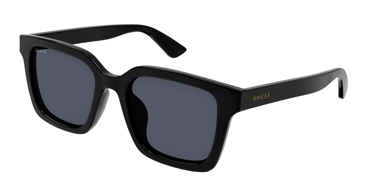 Gucci GG1582SK Sunglasses - Black / Grey (001)