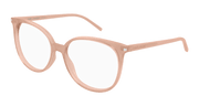 Saint Laurent SL 39 Eyeglasses - Orange / Transparent (009)
