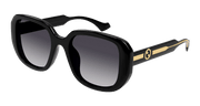 Gucci GG1557SK Sunglasses - Black / Grey (001)