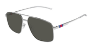 Gucci GG1676S Sunglasses - Silver / Grey (001)