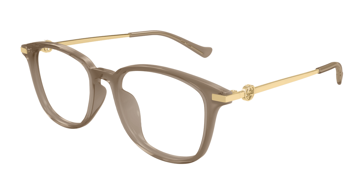Gucci GG1745OA Eyeglasses - Brown / Transparent (002)
