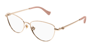 Gucci GG1595O Eyeglasses - Gold / Transparent (002)