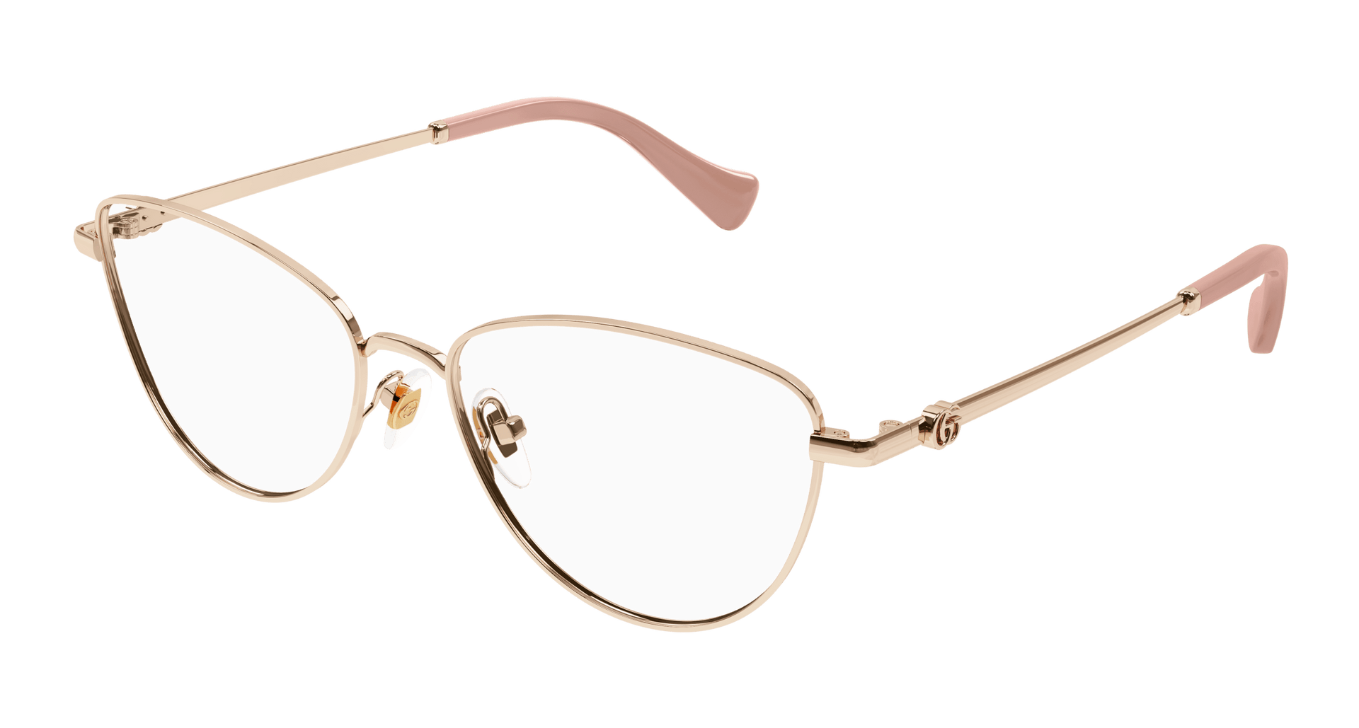 Gucci GG1595O Eyeglasses - Gold / Transparent (002)
