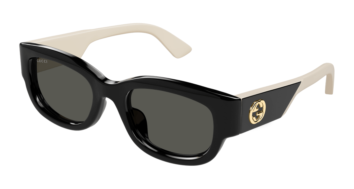 Gucci GG1667SK Sunglasses - Black / Grey (001)