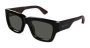 Gucci GG1668S Sunglasses - Black / Grey (001)