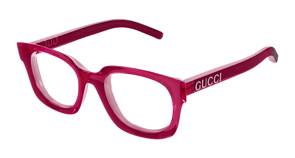 Gucci GG1721O Eyeglasses - Red / Transparent (004)