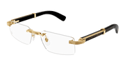 Cartier CT0485O Eyeglasses - Gold / Transparent (001)