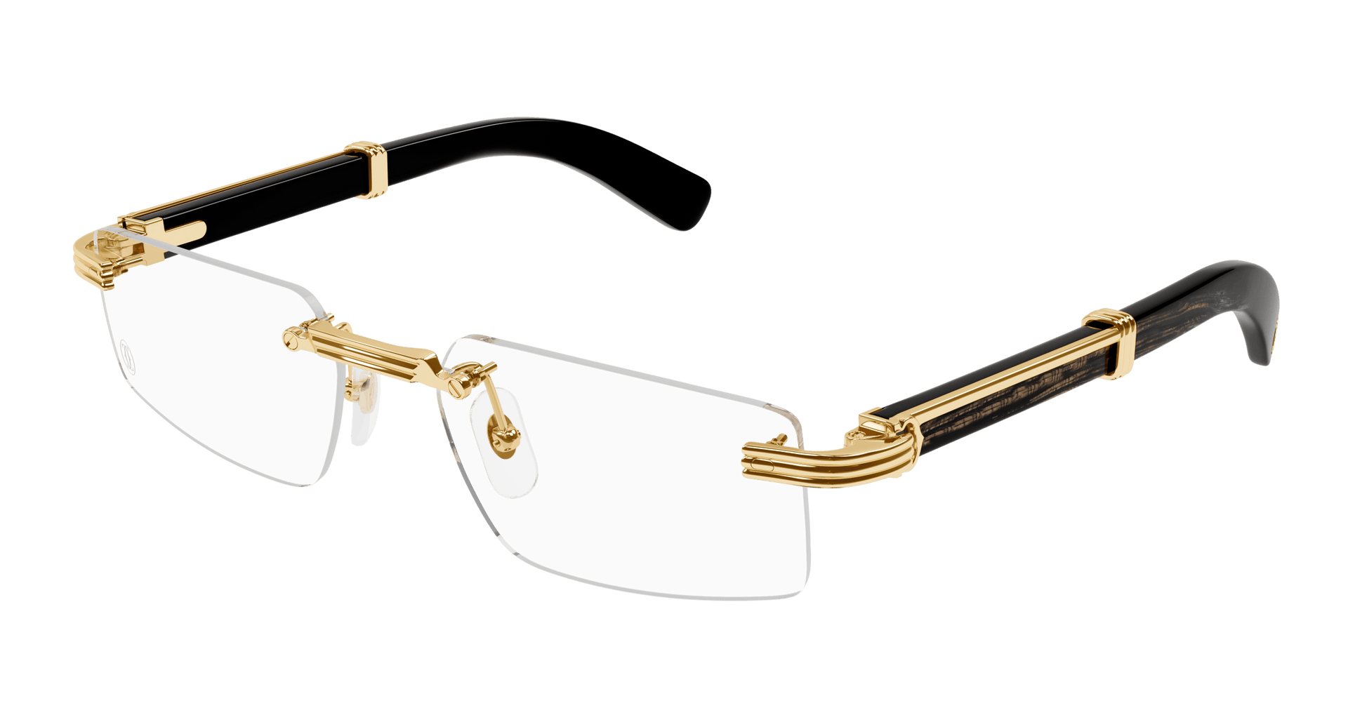 Cartier CT0485O Eyeglasses - Gold / Transparent (001)