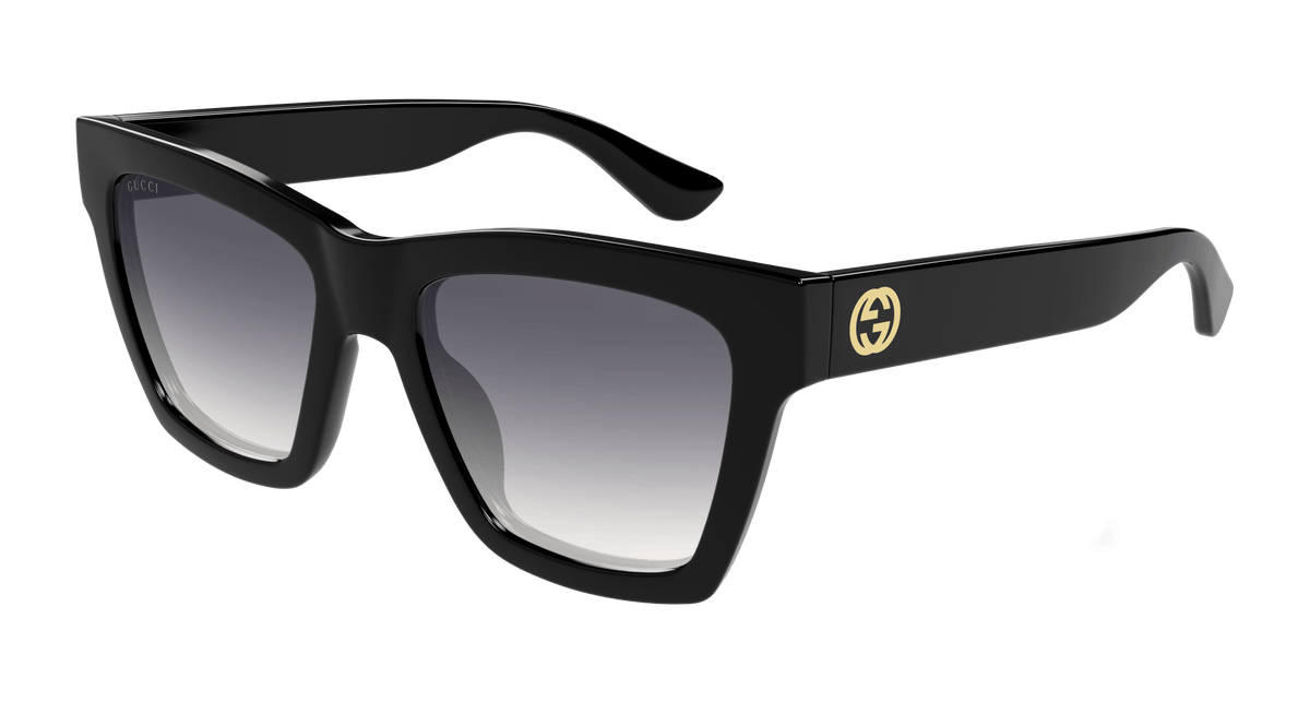 Gucci GG1714S Sunglasses - Black / Grey (001)