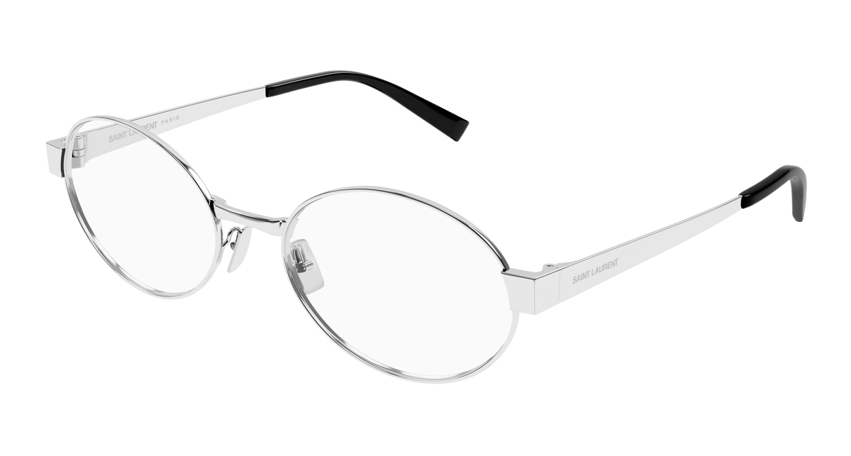 Saint Laurent SL 692 OPT Eyeglasses - Silver / Transparent (001)
