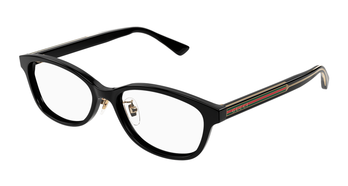 Gucci GG1612OJ Eyeglasses - Black / Transparent (001)