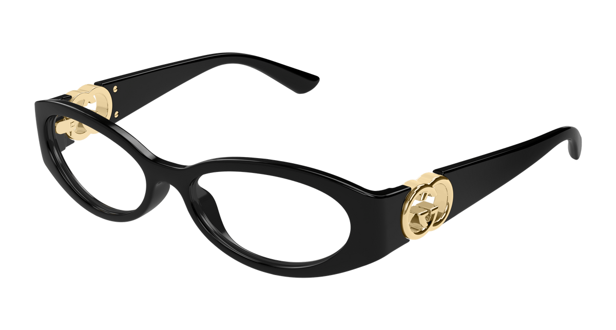 Gucci GG1693O Eyeglasses - Black / Transparent (001)