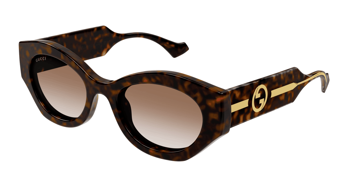 Gucci GG1553S Sunglasses - Havana / Brown (002)