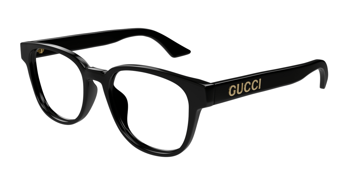 Gucci GG1746OA Eyeglasses - Black / Transparent (001)