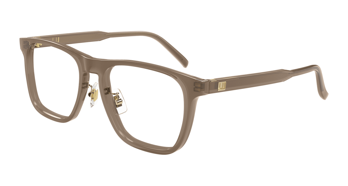 Dunhill DU0096OA Eyeglasses - Brown / Transparent (003)