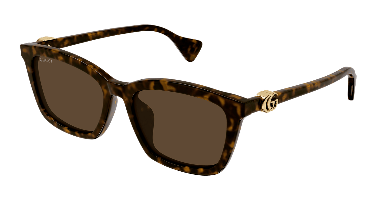 Gucci GG1596SK Sunglasses - Havana / Brown (003)
