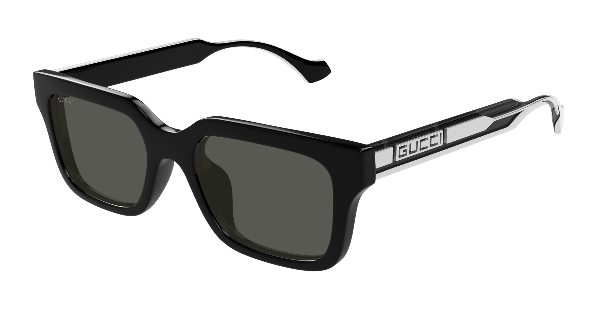 Gucci GG1732SK Sunglasses - Black / Grey (001)