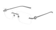 Gucci GG1703O Eyeglasses - Gunmetal / Transparent (001)
