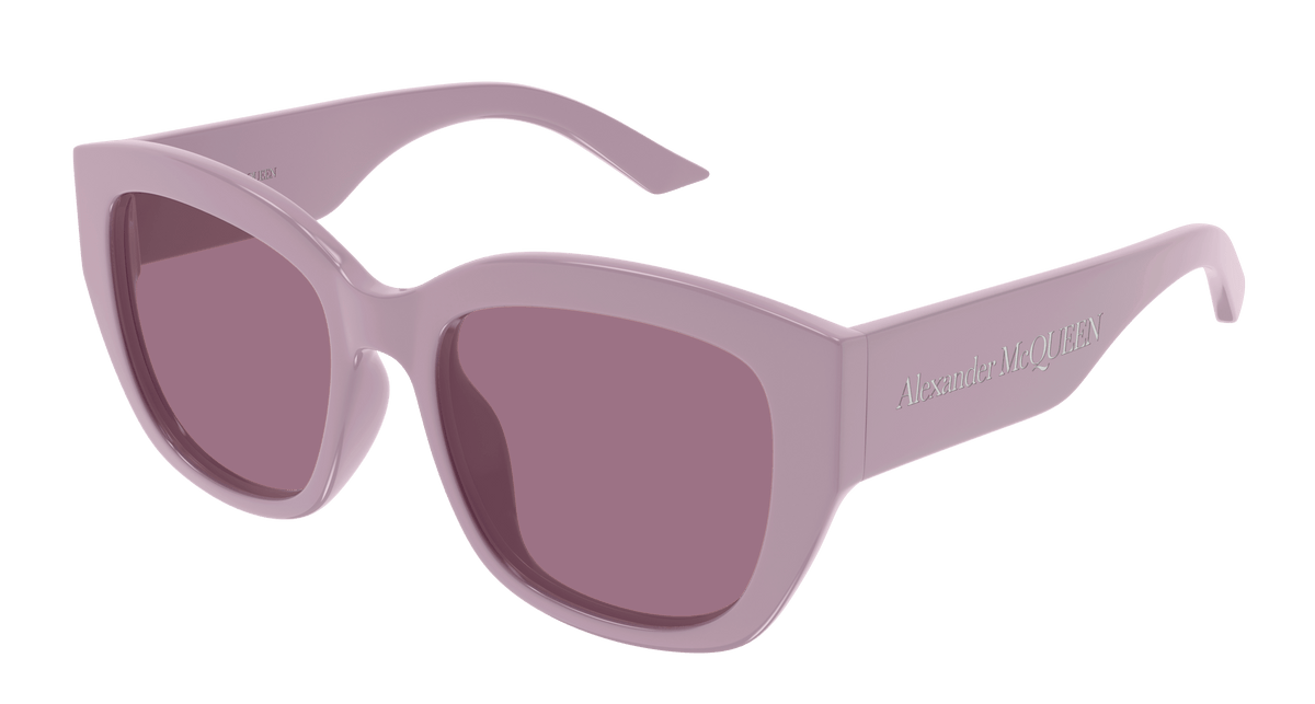 Alexander McQueen AM0451SA Sunglasses - Pink / Red (003)