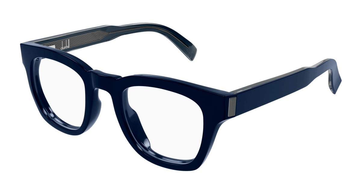 Dunhill DU0081O Eyeglasses - Blue / Transparent (004)