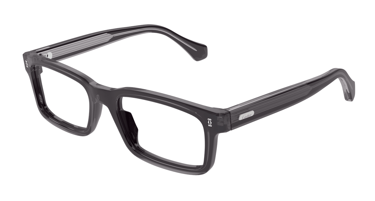 Cartier CT0291O Eyeglasses - Grey / Transparent (011)