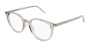 Saint Laurent SL 681/F Eyeglasses - Beige / Transparent (003)