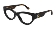 Gucci GG1665O Eyeglasses - Black / Transparent (005)